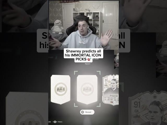 SHAWREY PREDICTS ALL IMMORTAL ICON PICKS  #fc25