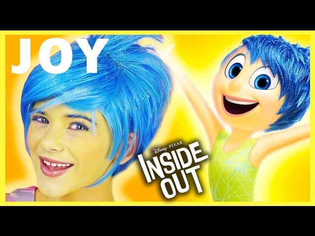 INSIDE OUT JOY MAKEUP TUTORIAL!  | COSPLAY OR HALLOWEEN! |  KITTIESMAMA