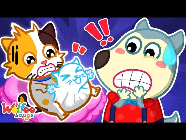 What's Wrong with Pet's Belly  Pet Care Song  Wolfoo Nursery Rhymes & Kids Songs