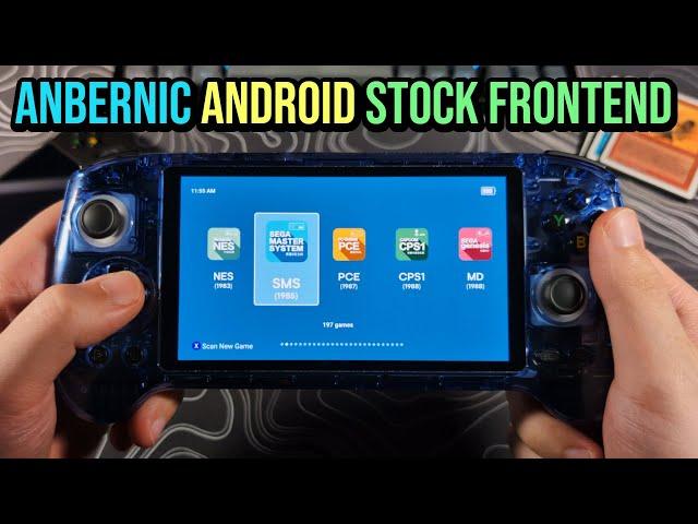 Anbernic's Android Stock Frontend - Guide (RG405m RG556 RG Cube)