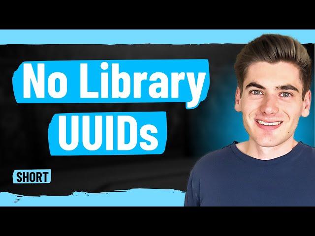 Stop Using The uuid Library In JavaScript