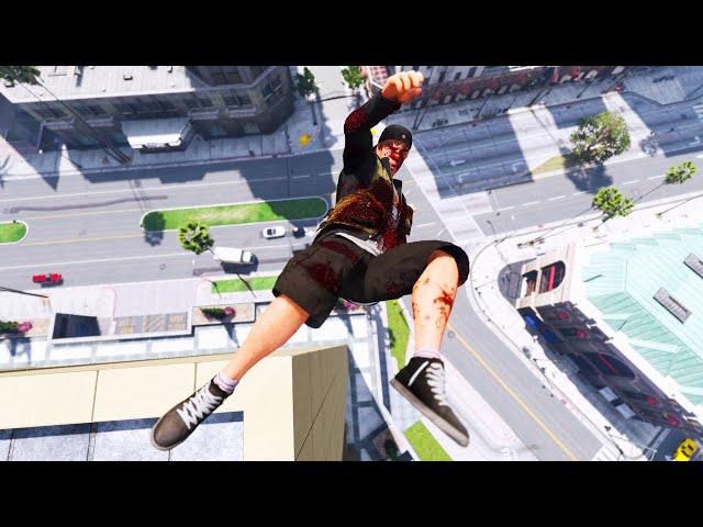 GTA 5 Crazy Ragdolls - Jump Fails and Funny Moments Episode 04 (Euphoria Physics)