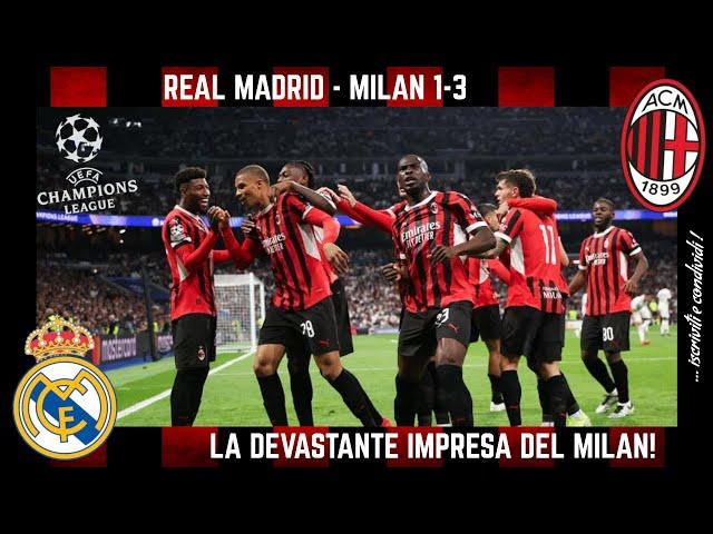 REAL MADRID - MILAN 1-3: IO POSSEGGO l'AC MILAN di MILANO 7 VOLTE CAMPIONE D'EUROPA VE l'AVEVO DETTO