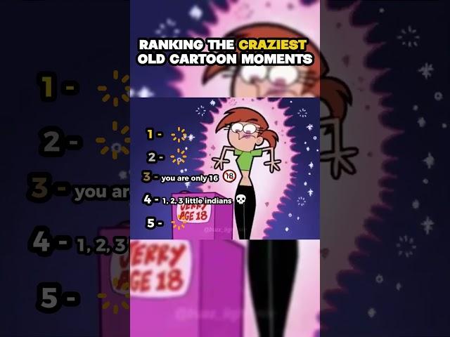 Craziest old cartoon moments #tiktok #funny #ranking