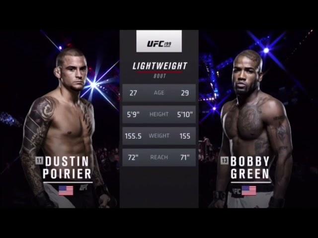 UFC 199 Dustin Poirier vs Bobby green