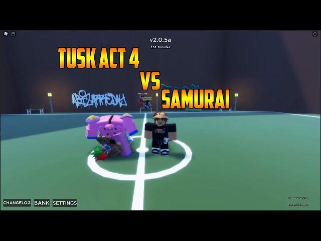 Tust Act 4 VS Samurai Spec | A Bizzare Day [ROBLOX]