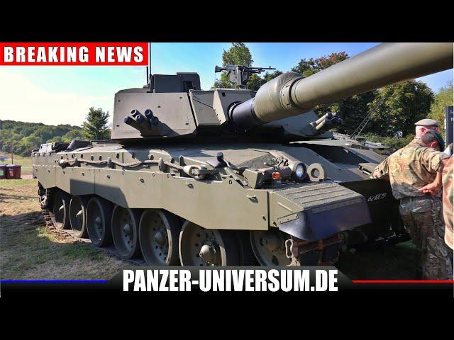 Deutsche Waffentechnik im Kampfpanzer "Challenger 3"  - Thales zeigt Microwellen Abwehrsystem