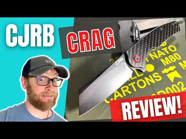 CJRB Crag Review | Unboxing & Overview Of This Slick (Budget) Folding Knife!