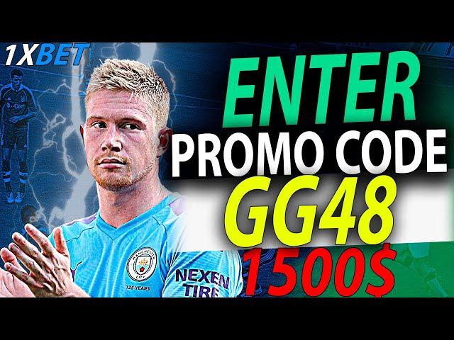 1XBET PROMO CODE USE . Enter new promo code 1xbet - GG48 . Get big bonus up 1xbet for 1000$