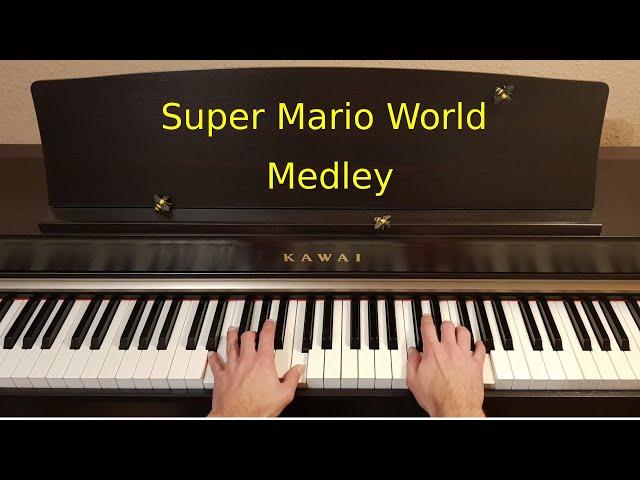 Super Mario World | Fast Ragtime Piano Medley by BEEano Man