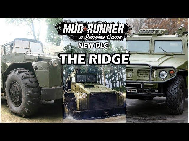 Spintires Mudrunner new Ridge DLC New Vehicles New Gameplay New Map Xbox PS4 PC