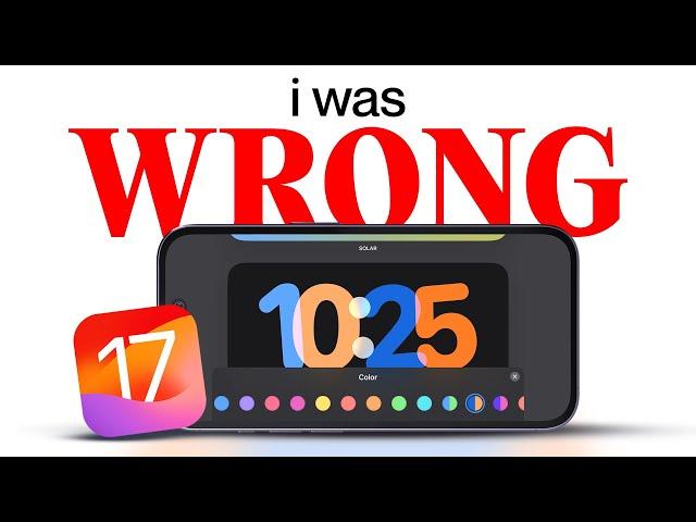 iOS 17 Beta 3 - I Was WRONG!