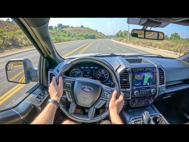 2019 Ford F-150 - POV Test Drive (Elevate FS Rack and RetraxPRO XR Tonneau Cover)