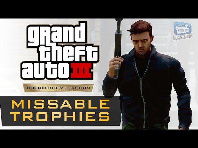 GTA 3 Definitive Edition Missable Trophies Guide