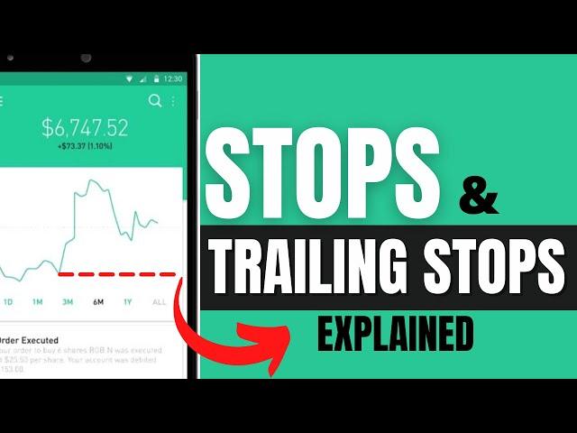 Stops and Trailing Stops Explained (Stops, Stop Limit, Trailing Stop, Trailing Stop Limit)