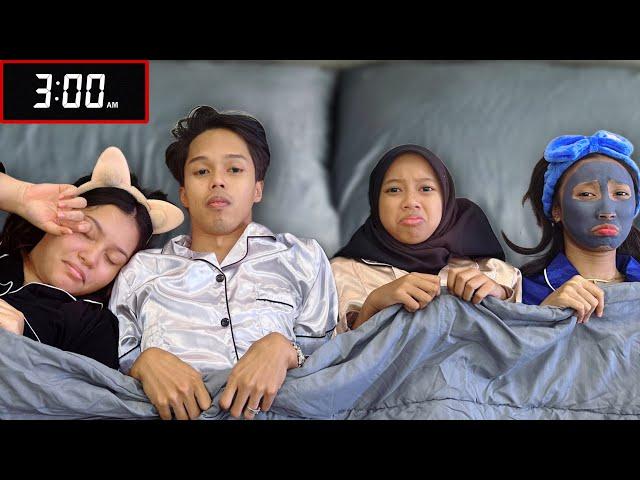 ABANG DAN ADIK TAHAN TIDUR SELAMA 24 JAM!