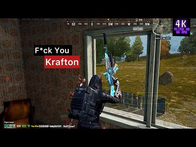 F*ck You Krafton do something | PUBG: NEW STATE MOBILE | GAMEPLAY 4K 60FPS