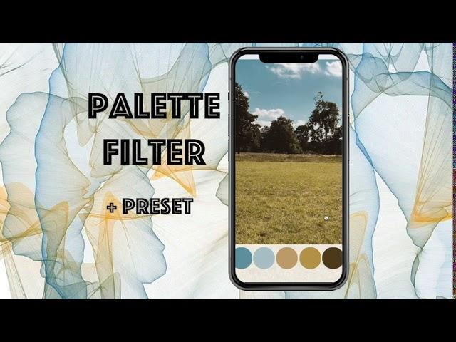 Spark AR: Palette filter for Instagram + preset (LUT)