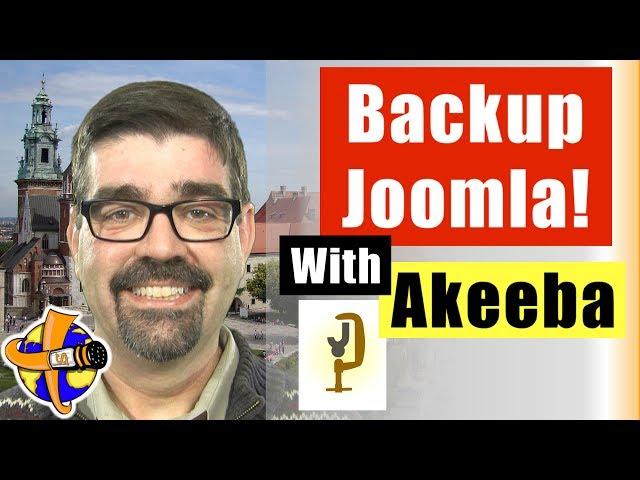 How to Backup a Joomla Site with Akeeba Backup - A How to Backup Up a Joomla Website Tutorial