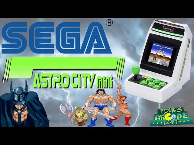 SEGA Astro City Mini Arcade Console is on the way!