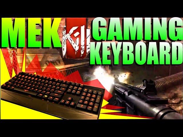 MEK MECHANICAL GAMING KEYBOARD Review | Unboxing + Gameplay Testing + Anti-Ghosting + Key Rollover