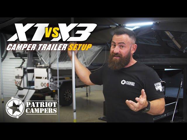 2023 Patriot Campers GEN2 X1 & X3 - Top of the Range Camper Trailer SETUP