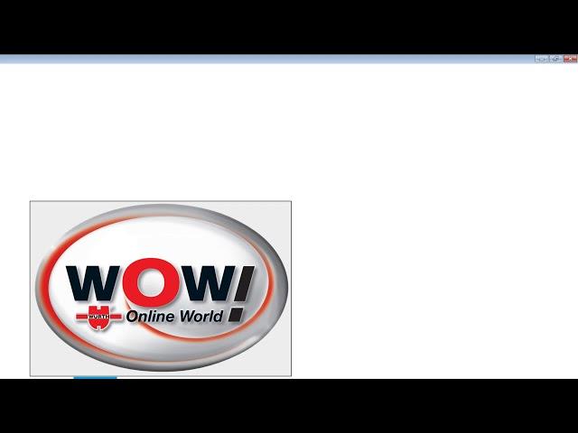 Installation WOW 5.00.8.R2