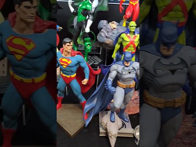 #justiceleague #dc #toys #statue #superman #batman #wonderwoman #joker #darkseid #comics #doomsday