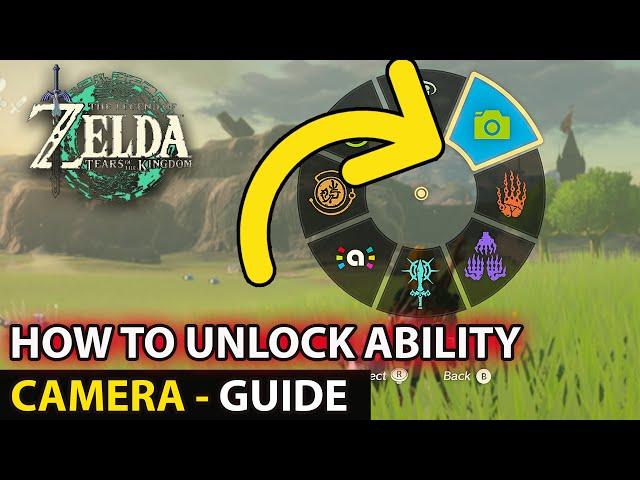 How To Unlock Photo Mode Ability (Camera) Guide In Zelda: Tears of the Kingdom (TotK)