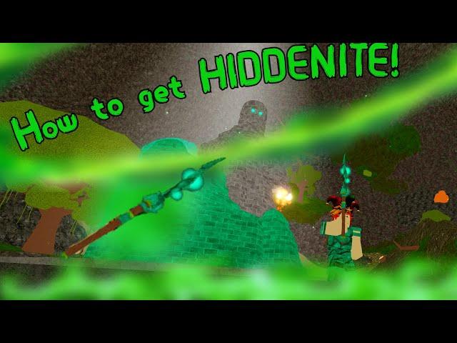 How to get HIDDENITE! (Roblox: The Lost Land)
