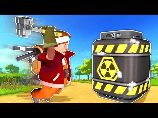 ЯДЕРНАЯ БОМБА в Scrap Mechanic | ЭКСПЕРИМЕНТЫ в Scrap Mechanic