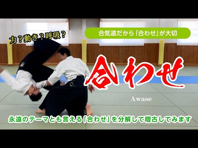 眼目を分けて稽古してみる「合わせ」#合気道 #aikido