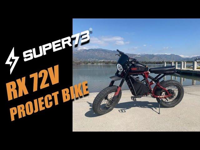 Super73 RX 72v grin phaserunner controller test day 2 experiment project ebike 38mph top speed