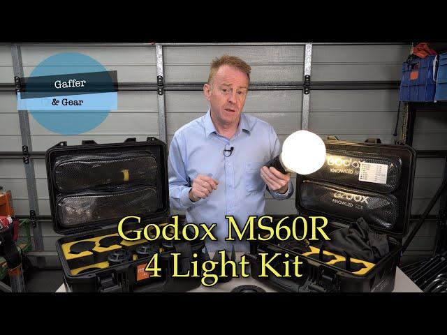 Gaffer & Gear 298 - Godox MS60R 4 Light Kit