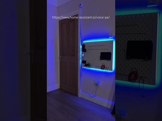 Home Assistant Voice Preview In action #homeassistant #homeautomation #fun #local