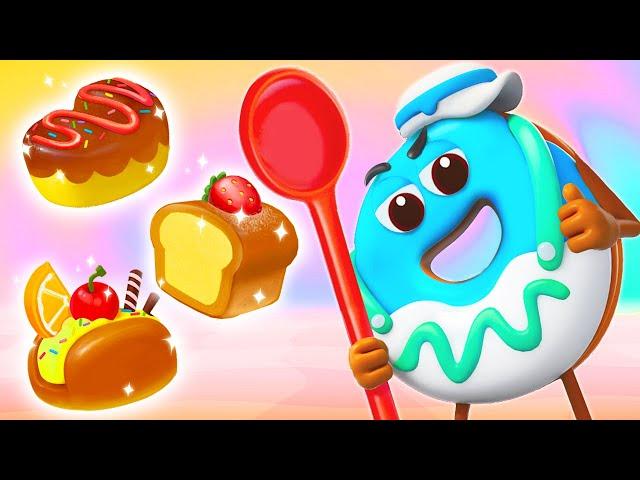 Who Will Bake the Most Delicious Bread? | Yummy Food Cartoon for Kids | Kids Animation | BabyBus