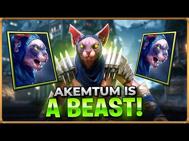 He MELTS HYDRA! But Is He Worth 40 Void Shards?? Akemtum Spotlight Raid Shadow Legends [Test Server]