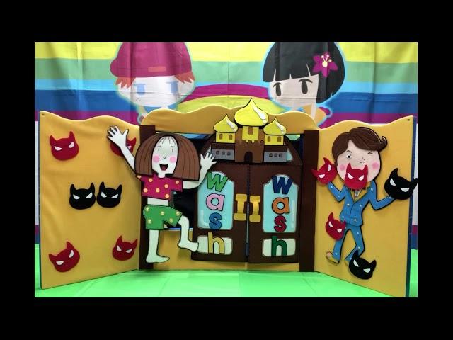 [레인보우행복연구소] Wash your hands/유아영어/어린이영어/어린이 손씻기/어린이 위생교육/ wash your hands song/Healthy habits/