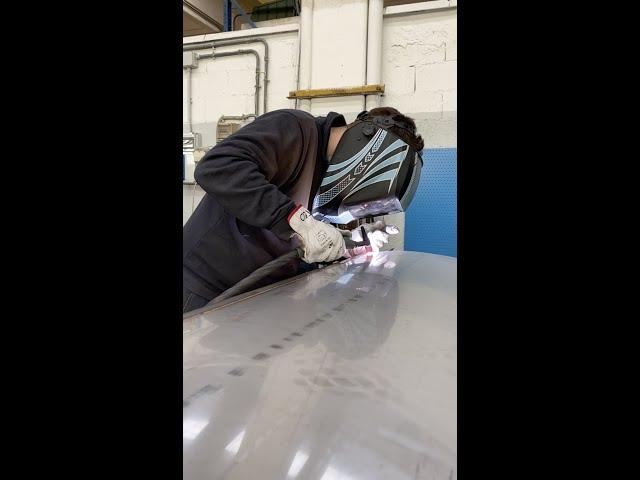 #shorts Training TIG piena penetrazione - TWS Technical Welding Service