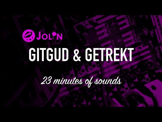 Jolin Lab GITGUD & GETREKT / 5 patch playthrough ft. GOBLET / no talking / eurorack distortion