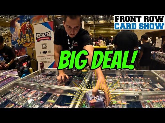 Loading up on Sports Card Deals at the Front Row Card Show in Las Vegas!