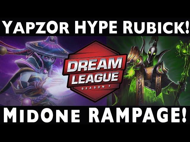 Dota 2 | Team Secret - YapzOr GODLIKE Rubick & MidOne RAMPAGE! | DreamLeague Season 7 Highlights