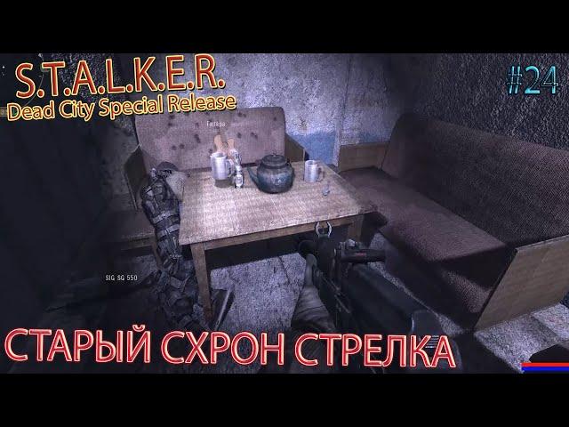 СТАРЫЙ СХРОН СТРЕЛКА | S.T.A.L.K.E.R. Dead City Special Release | Серия 24