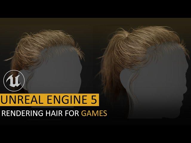 Rendering Hair For Games In Unreal Engine 5