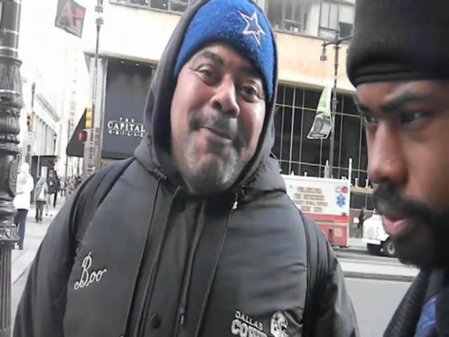 Infitain intervews a Dallas Cowboy Fan in Philadelphia