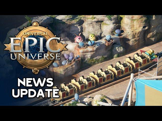 Universal Epic Universe News Mega Update — DRAGON COASTER EFFECTS, NINTENDO SIGNS, & BERM DEMOLITION