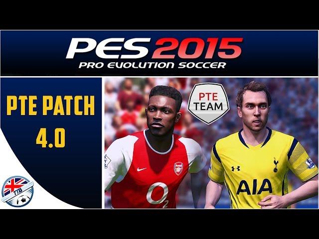 [TTB] PES 2015 - PTE Patch 4.0 - New Teams, Faces, Balls, Boots & More!