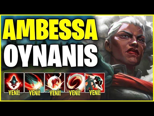 SEZON 14: AMBESSA OYNANIŞ | SINIRSIZ DASH ATAN YENİ BOZUK ŞAMPİYON!!