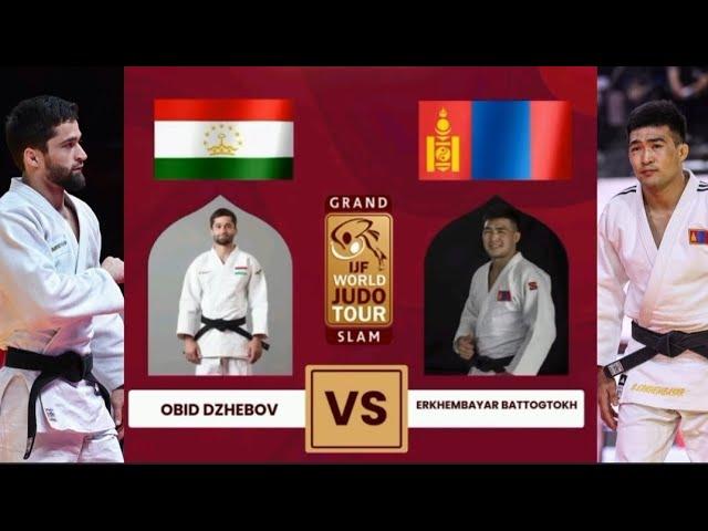 Обид Ҷебов бо шикаст додани Эрхембаяр Баттогтох медали биринҷии Abu Dhabi Grand Slam ба даст овард!