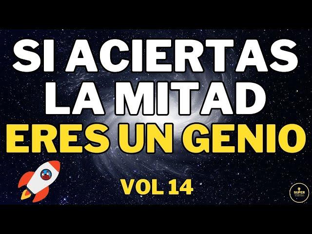 40 Preguntas de Cultura General DIFÍCILES Y SIN OPCIONES  #examen #test #quiz #tecnologia #cine